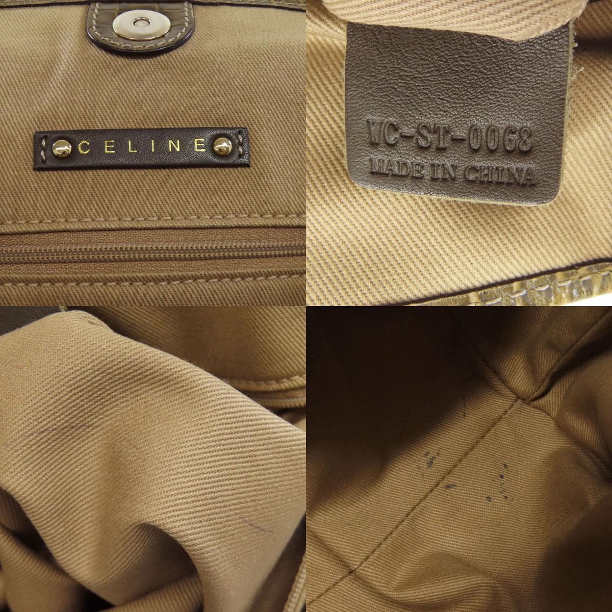 Celine Macadam Pattern Tote Bag Canvas Ladies [Used] [CELINE] 6