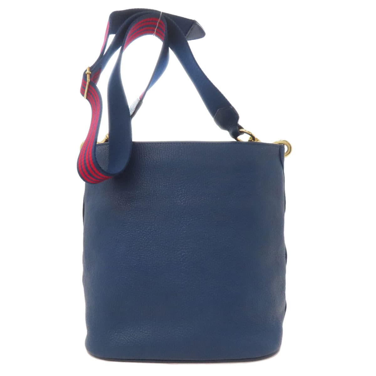 Miu Miu 5BE026 Madras Shoulder Bag Leather Women's [Used] [MIUMIU] 5BE026 2