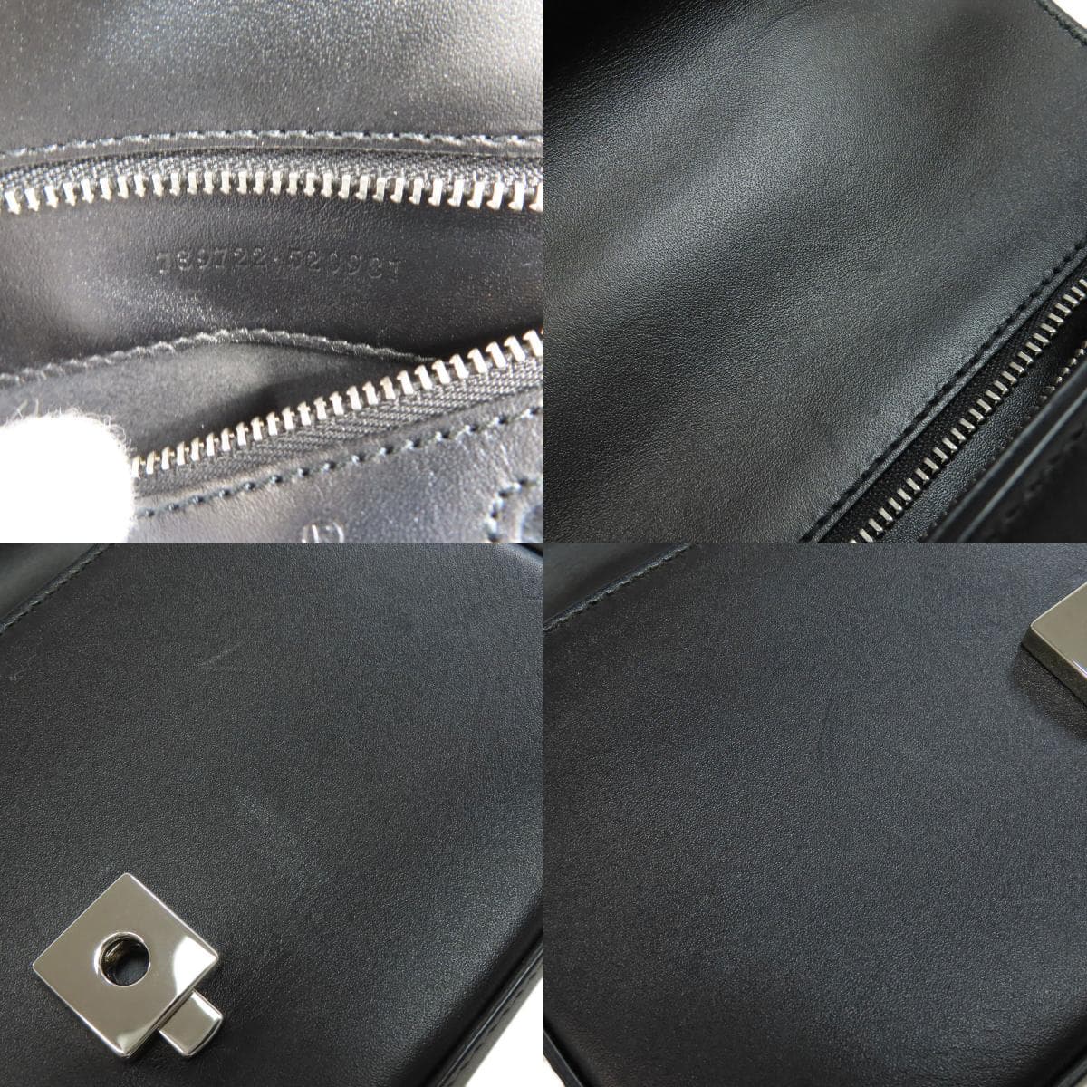 Gucci 739722 Long Shoulder Double G Mini Shoulder Shoulder Bag Leather Women's [Used] [GUCCI] 739722 7