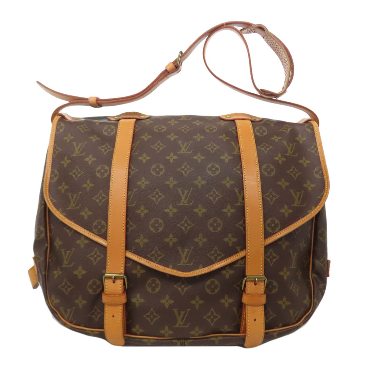 Louis Vuitton M42252 Soumure 43 LL Shoulder Bag Monogram Canvas Ladies [Used] [LOUIS VUITTON] M42252