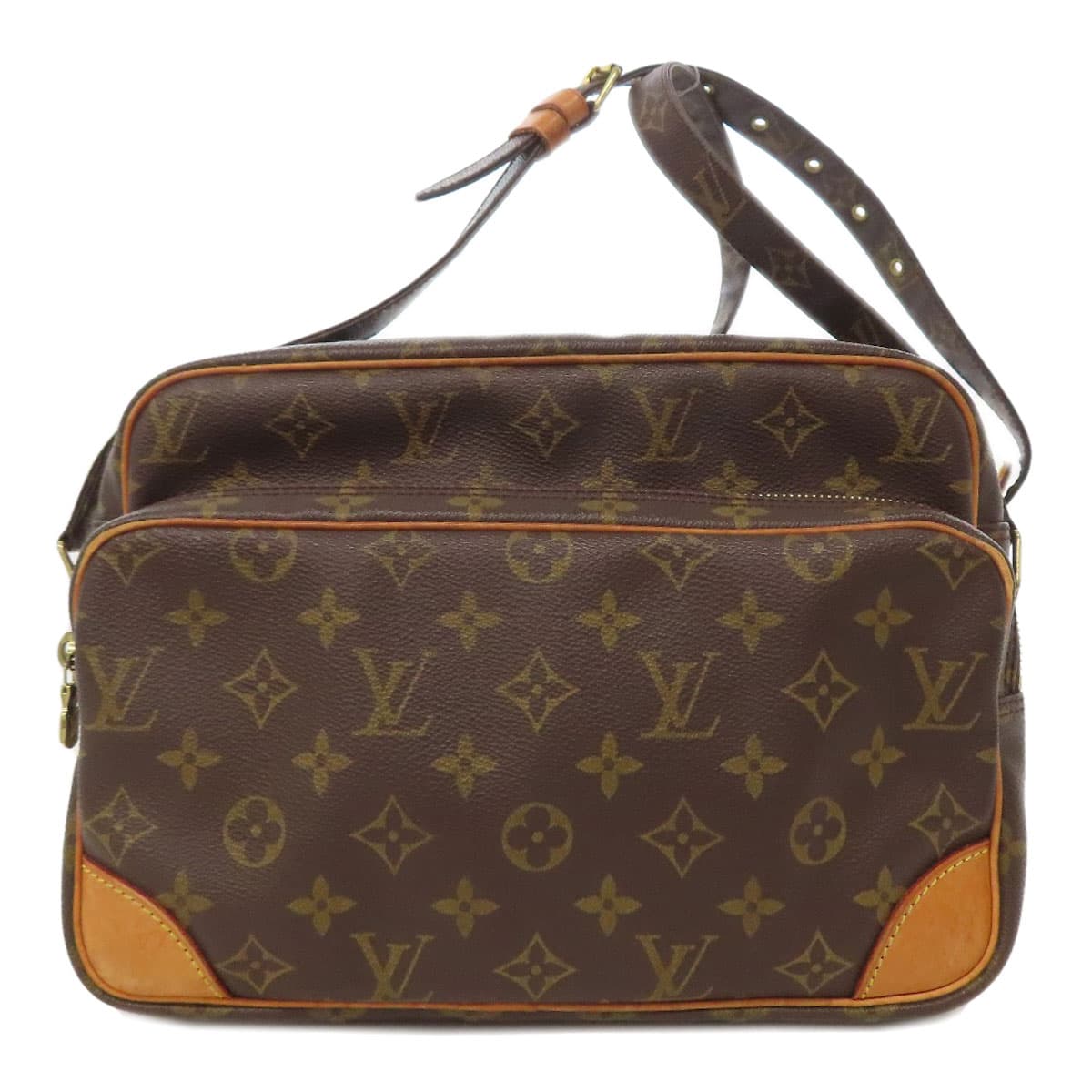 Louis Vuitton M45244 Nile Shoulder Bag Monogram Canvas for Women [Used] [LOUIS VUITTON] M45244