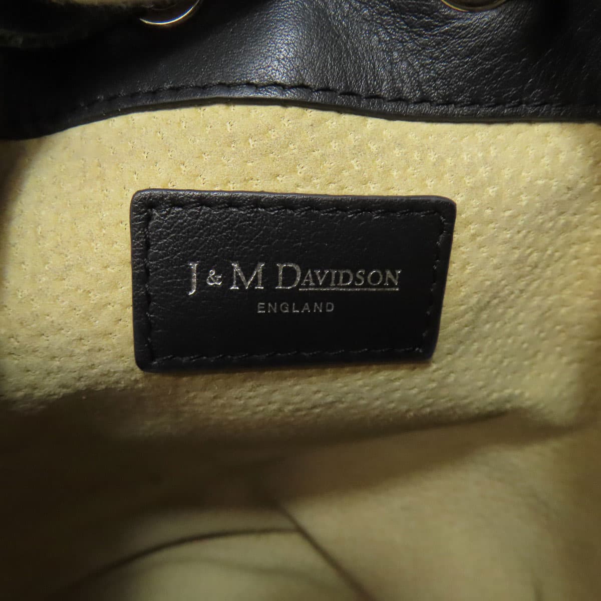 J&M Davidson Fringe Motif 2WAY Shoulder Bag Calf Ladies [Used] [J&M Davidson] 6