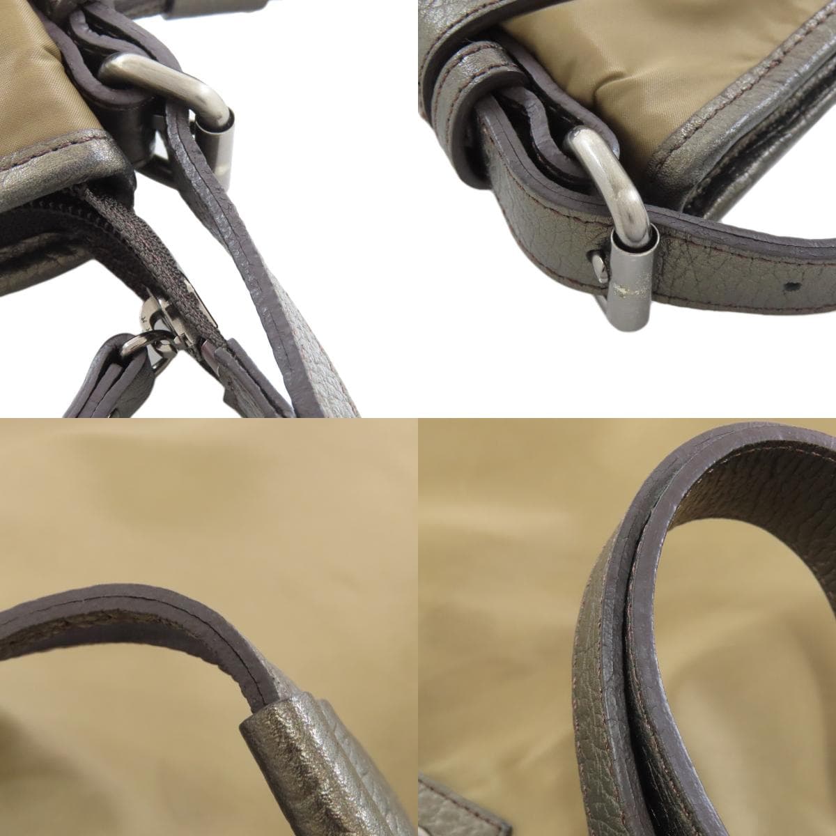 Burberry Logo Shoulder Bag Nylon Material Ladies [Used] [BURBERRY] 9