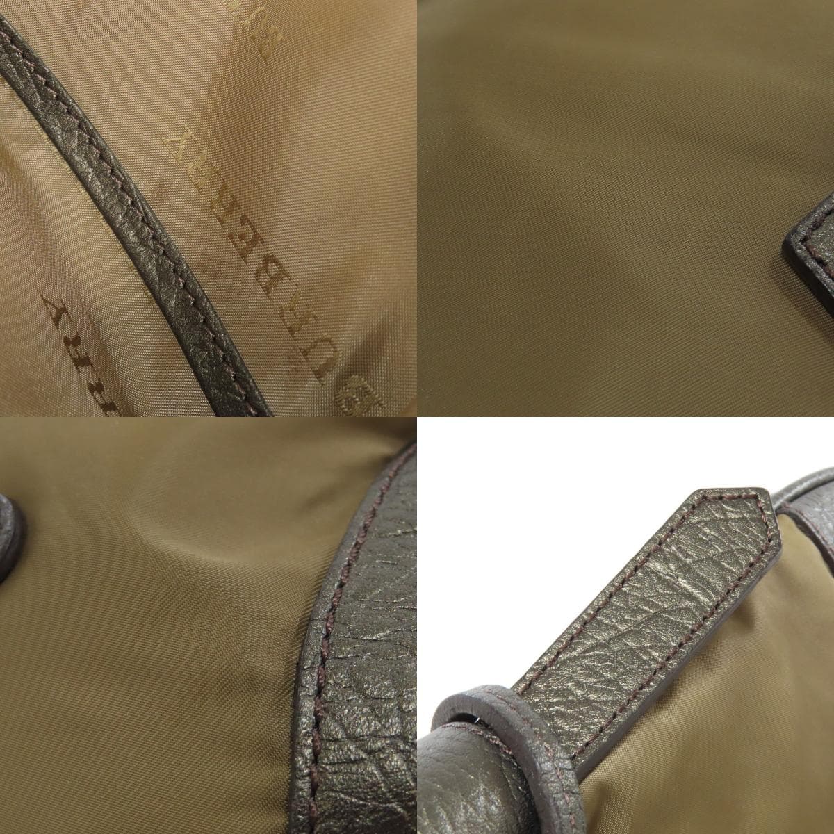 Burberry Logo Shoulder Bag Nylon Material Ladies [Used] [BURBERRY] 7