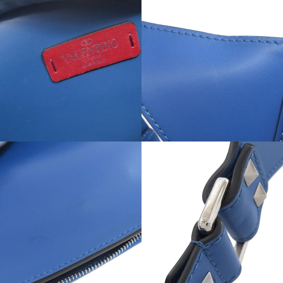 Valentino Logo Body Bag Leather for Women [Used] [VALENTINO] 8