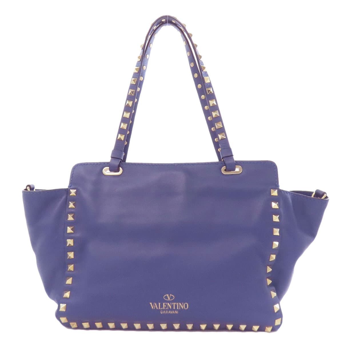 Valentino Studs 2WAY Tote Bag Leather Ladies [Used] [VALENTINO] 2