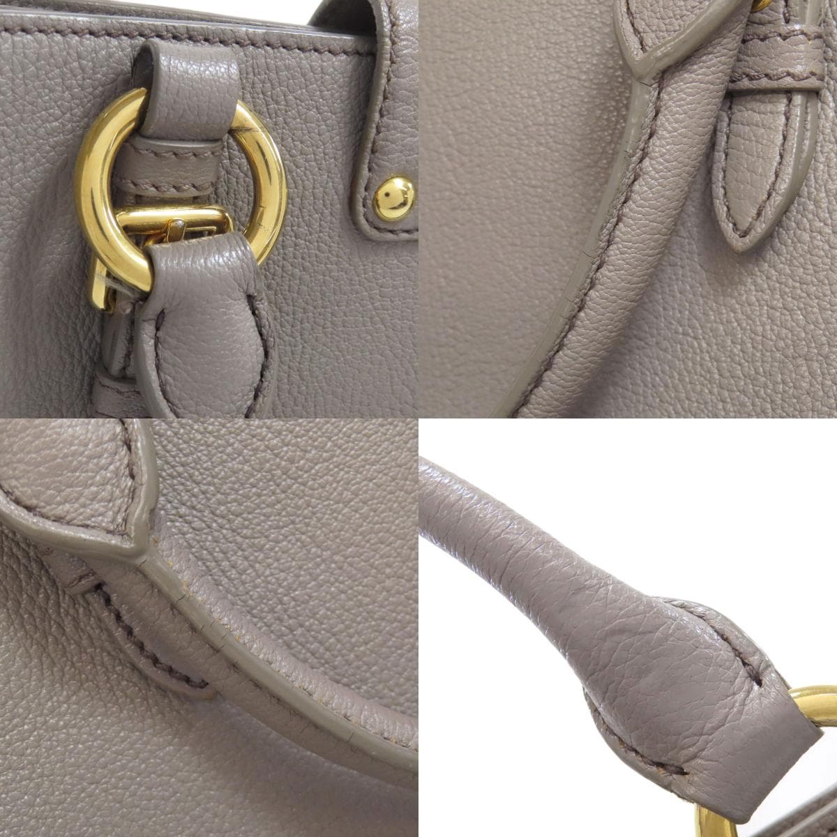 Miu Miu 2WAY Handbag Leather Ladies [Used] [MIUMIU] 8