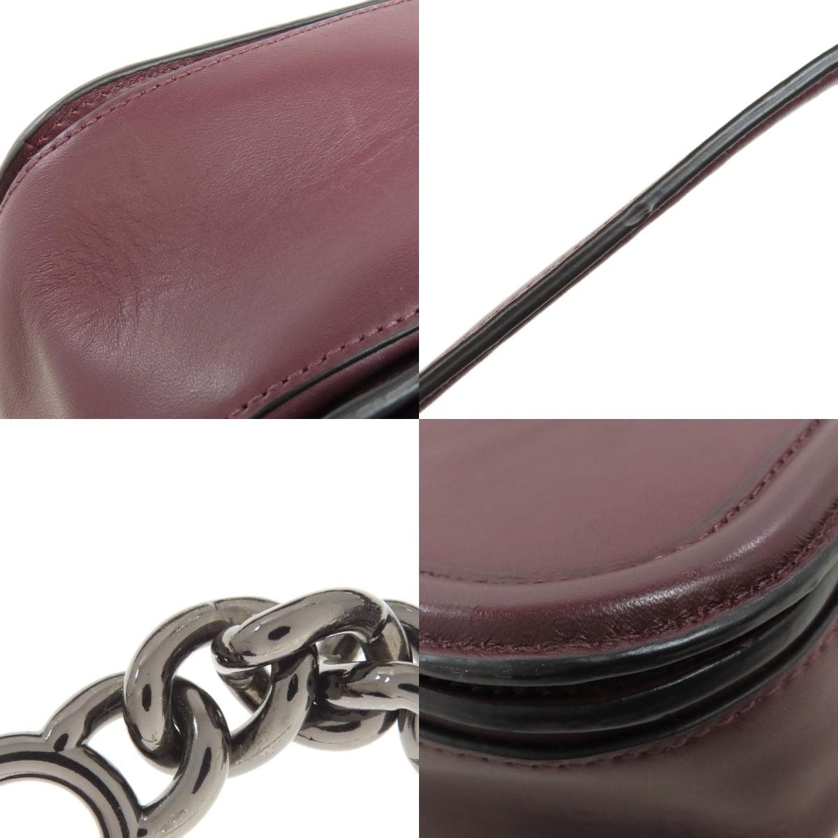 Coach 54640 Logo Shoulder Bag Leather for Women [Used] [COACH] 54640 9