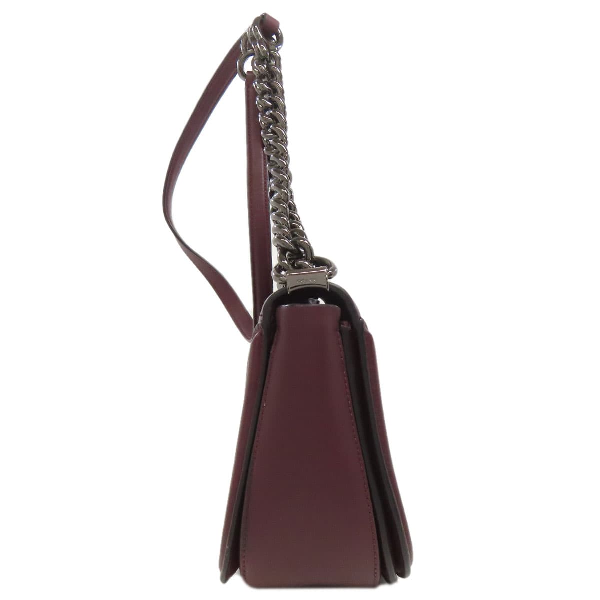 Coach 54640 Logo Shoulder Bag Leather for Women [Used] [COACH] 54640 3