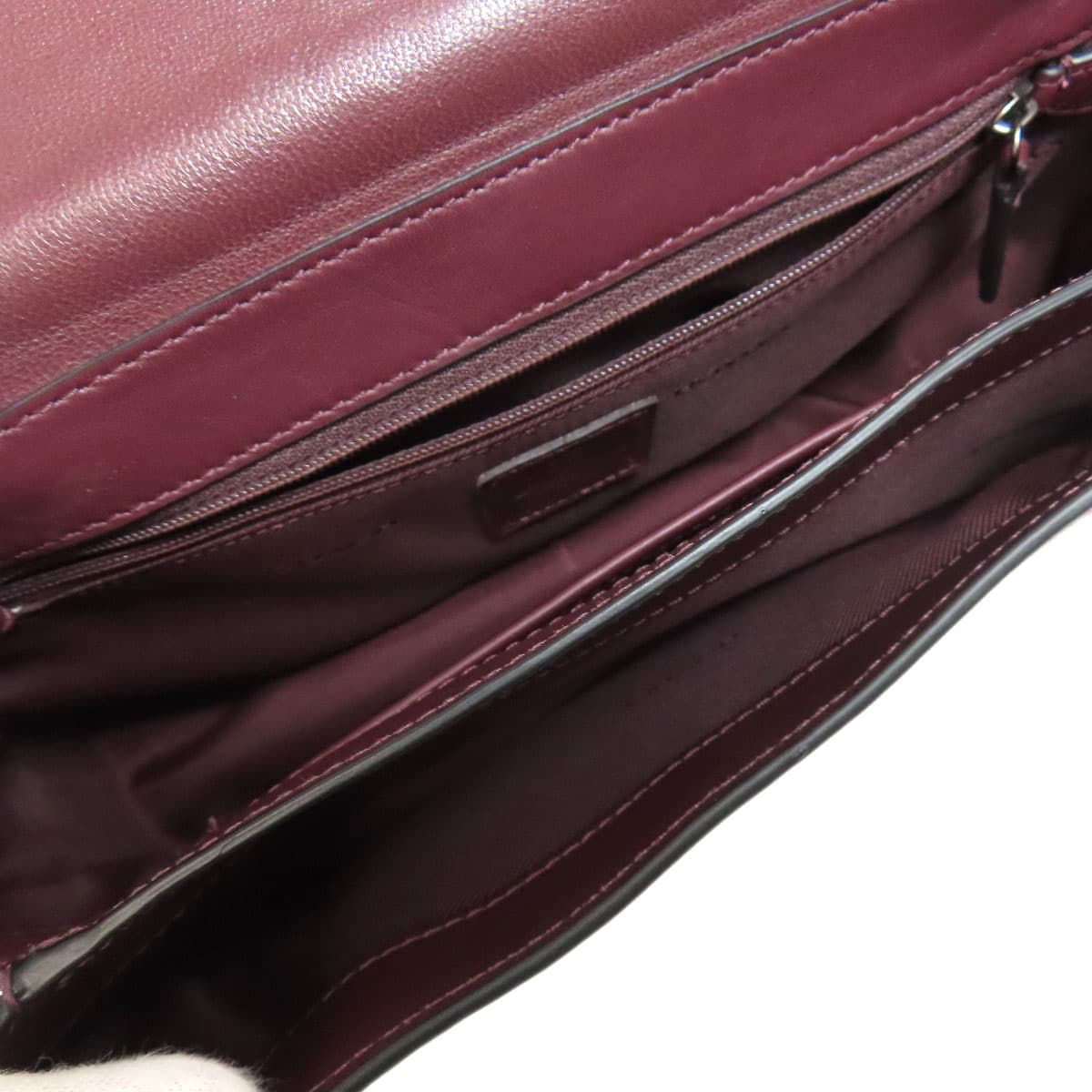 Coach 54640 Logo Shoulder Bag Leather for Women [Used] [COACH] 54640 5