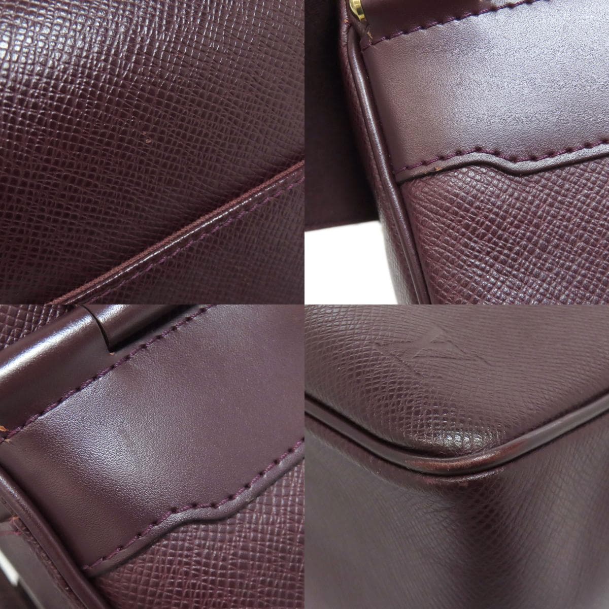 Louis Vuitton M30826 Yalanga Shoulder Bag Taiga Leather for Women [Used] [LOUIS VUITTON] M30826 9