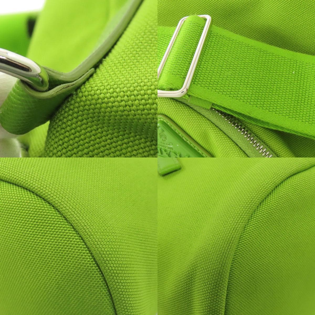 Prada 2VH147 Logo Shoulder Bag Canvas Ladies [Used] [PRADA] 2VH147 9