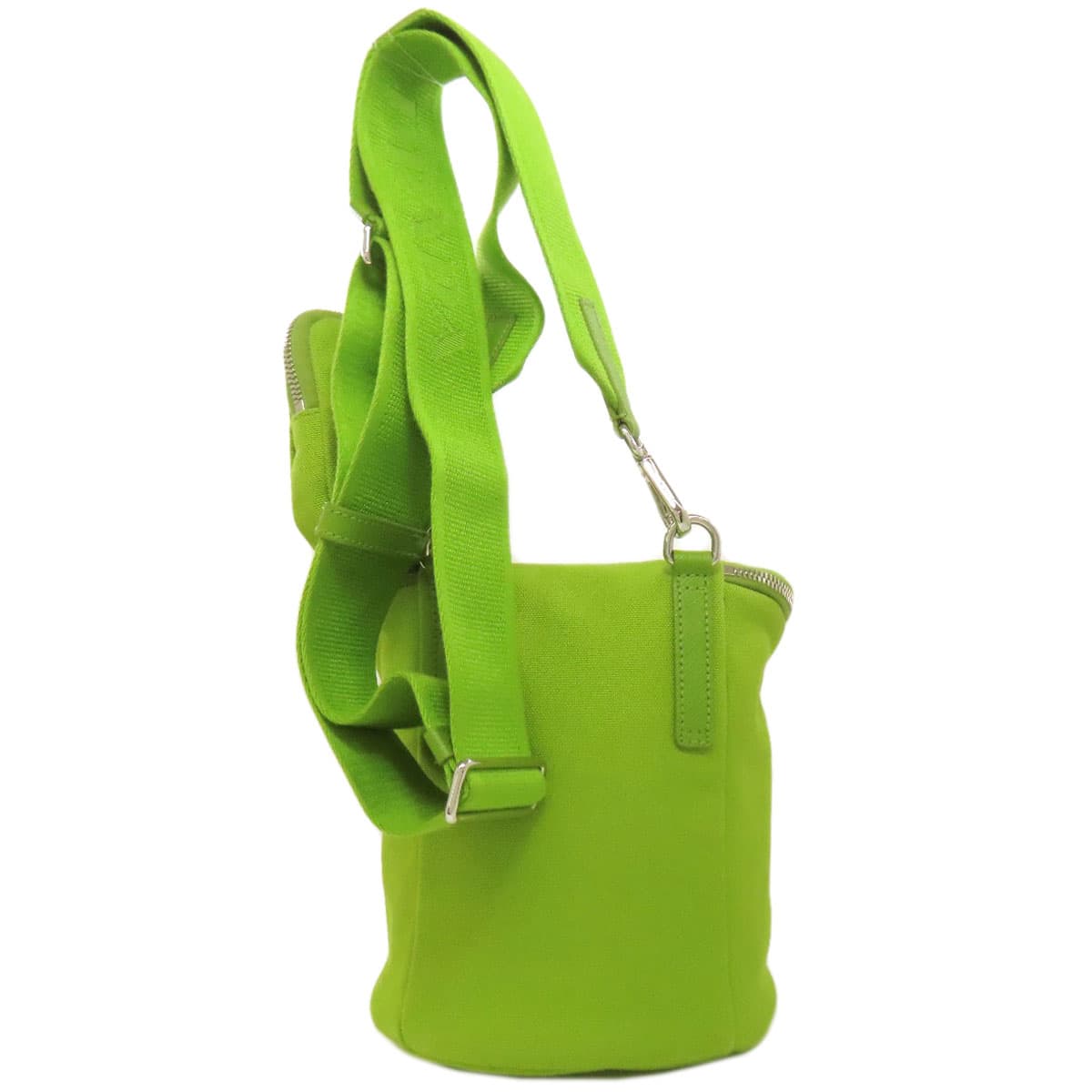 Prada 2VH147 Logo Shoulder Bag Canvas Ladies [Used] [PRADA] 2VH147 2