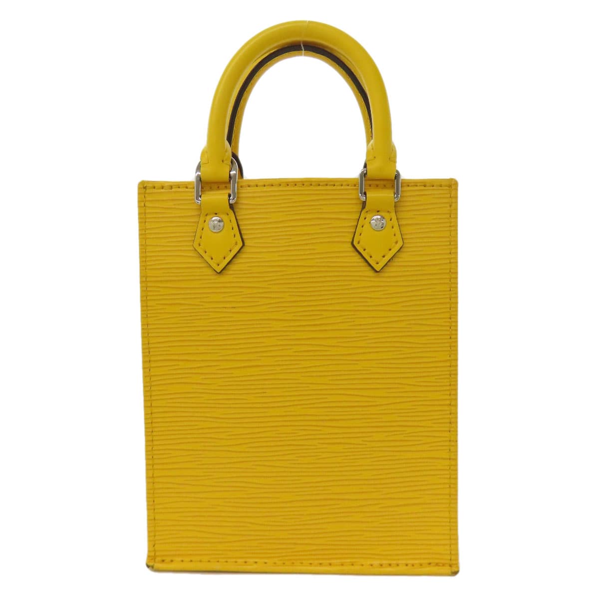 Louis Vuitton M81068 Petit Sac Plat Handbag Epi Leather Women's [Used] [LOUIS VUITTON] M81068 2