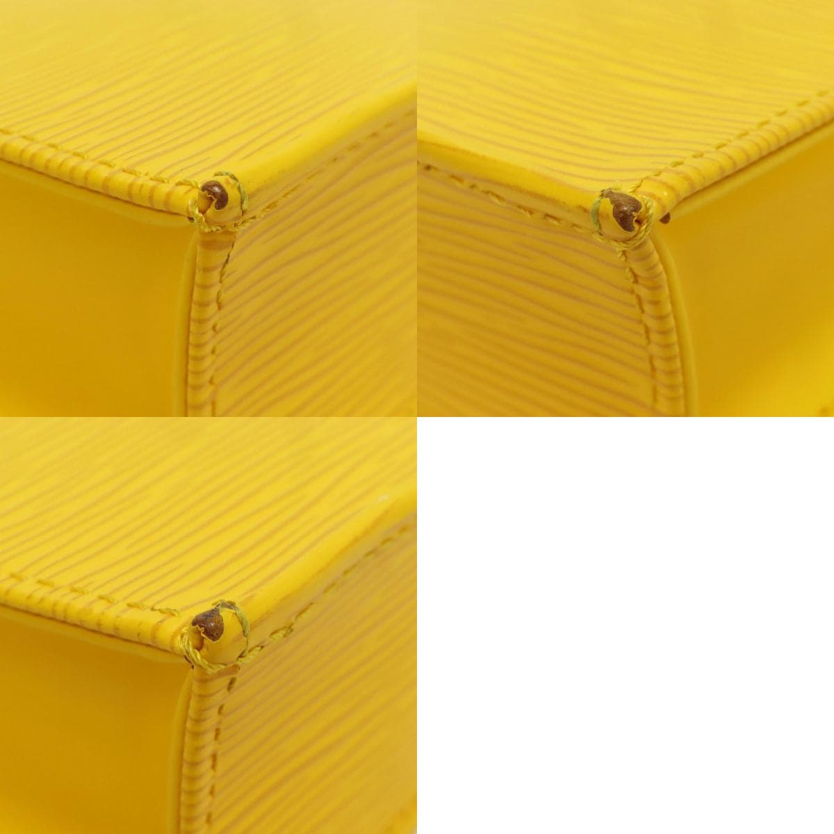 Louis Vuitton M81068 Petit Sac Plat Handbag Epi Leather Women's [Used] [LOUIS VUITTON] M81068 10