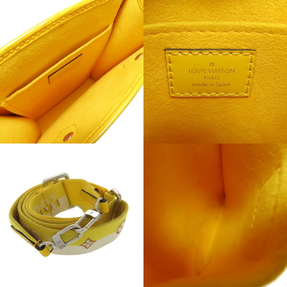 Louis Vuitton M81068 Petit Sac Plat Handbag Epi Leather Women's [Used] [LOUIS VUITTON] M81068 5