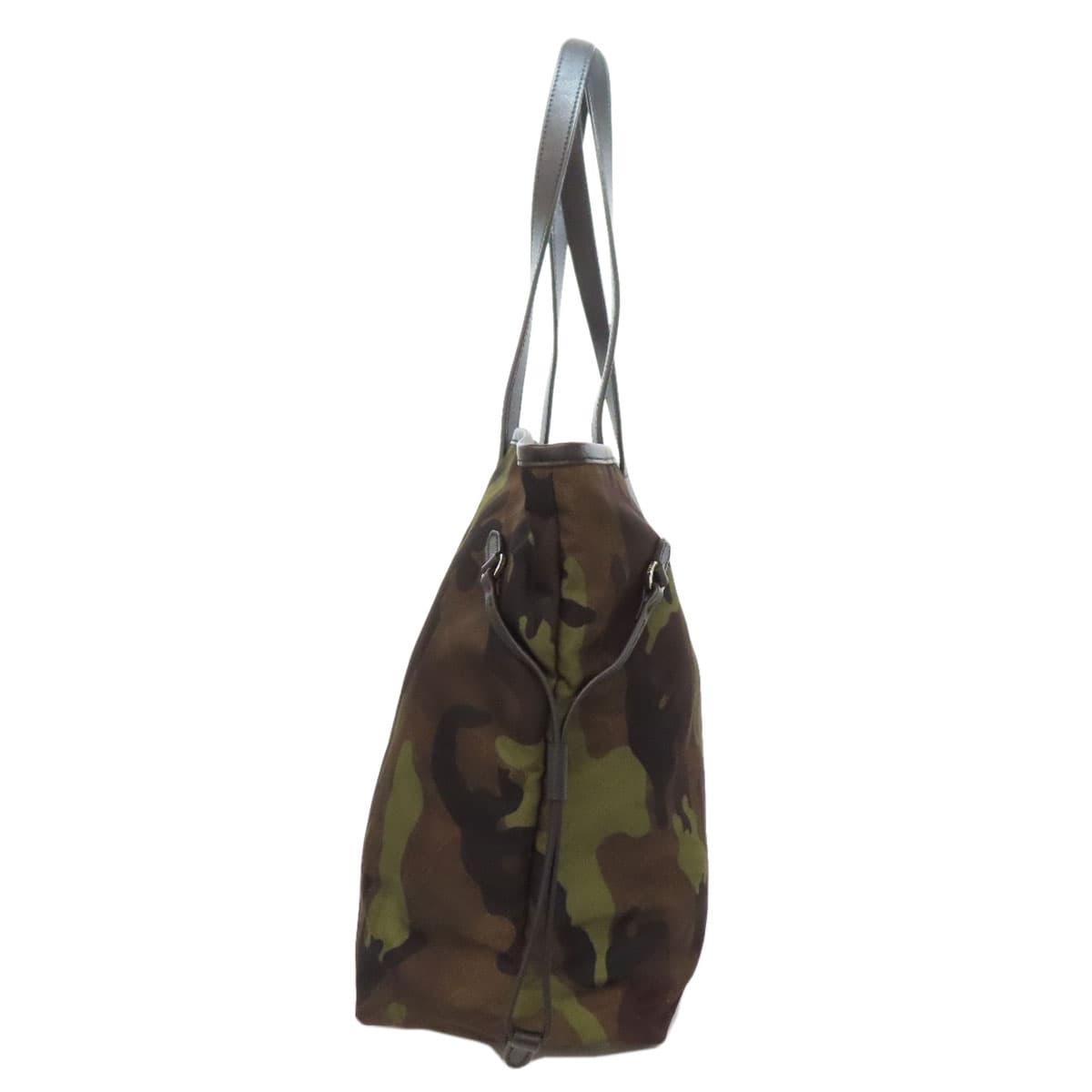 Prada B4001T Camouflage Pattern 2WAY Tote Bag Nylon Material Ladies 【Used】【PRADA】 B4001T 3