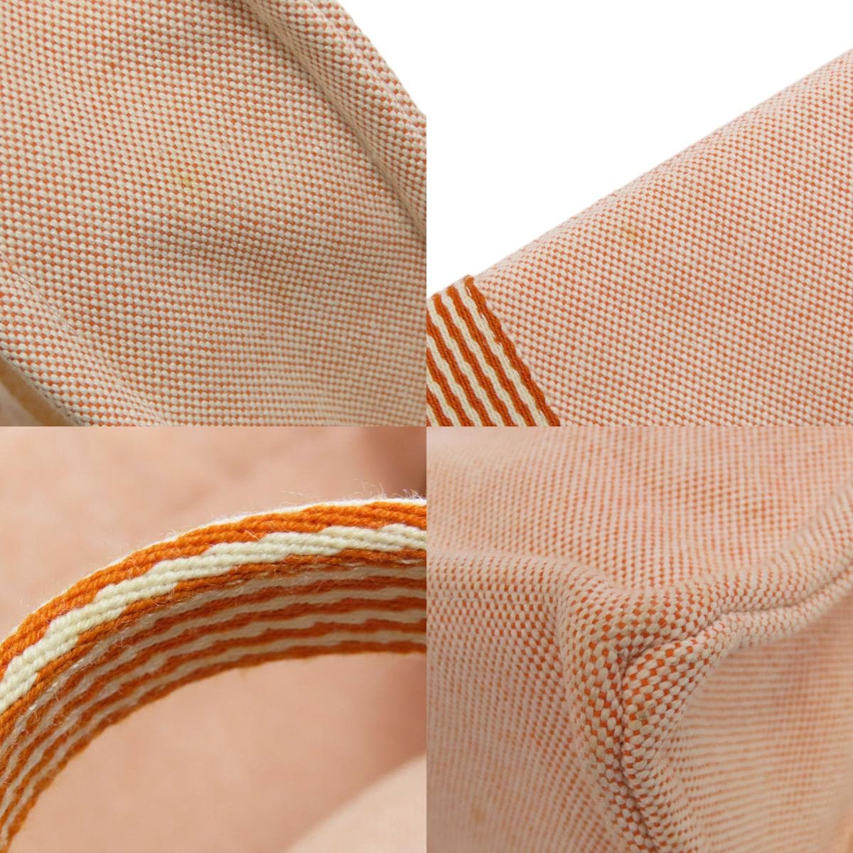 Hermes New Falto MM Handbag Canvas Ladies [Used] [HERMES] 9