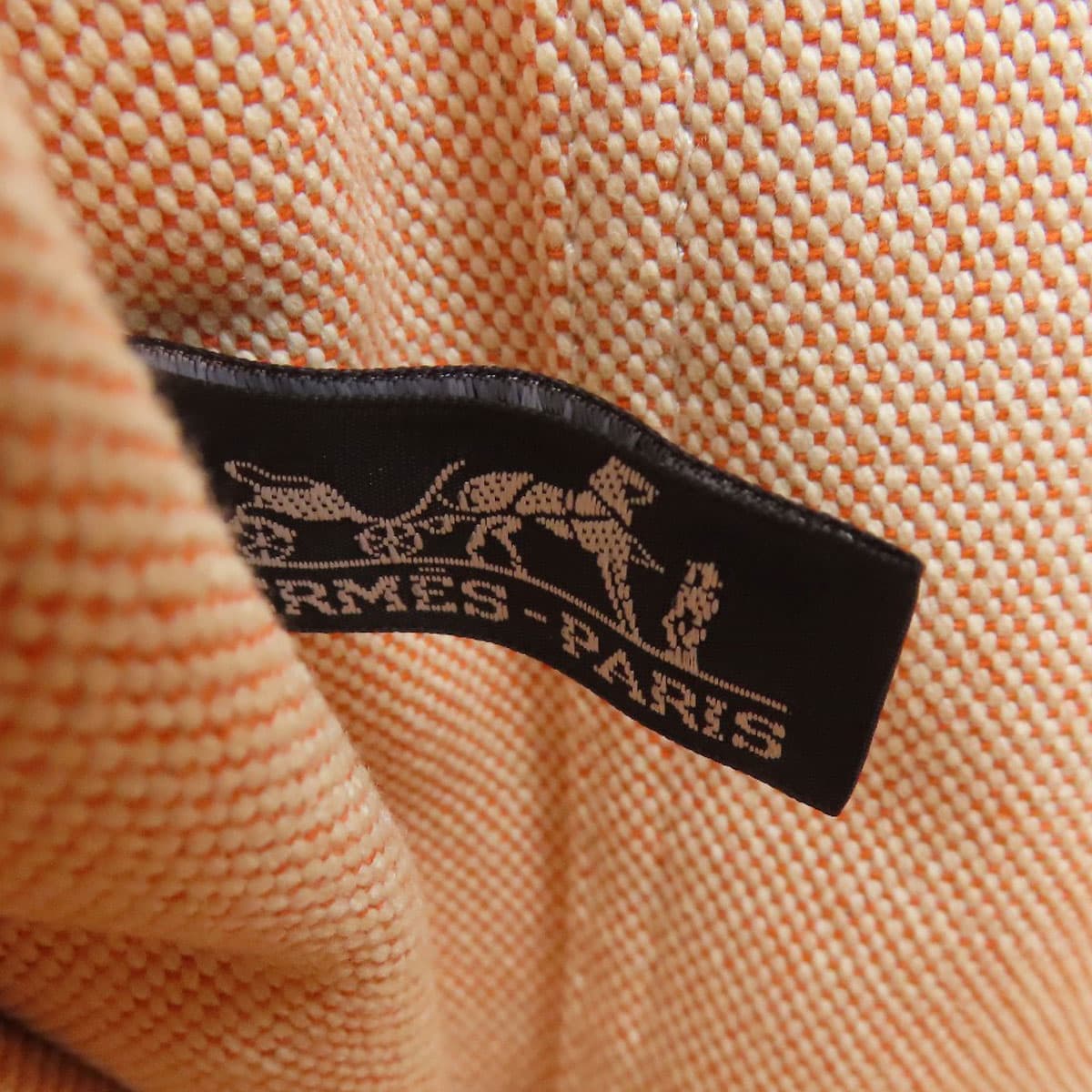 Hermes New Falto MM Handbag Canvas Ladies [Used] [HERMES] 6