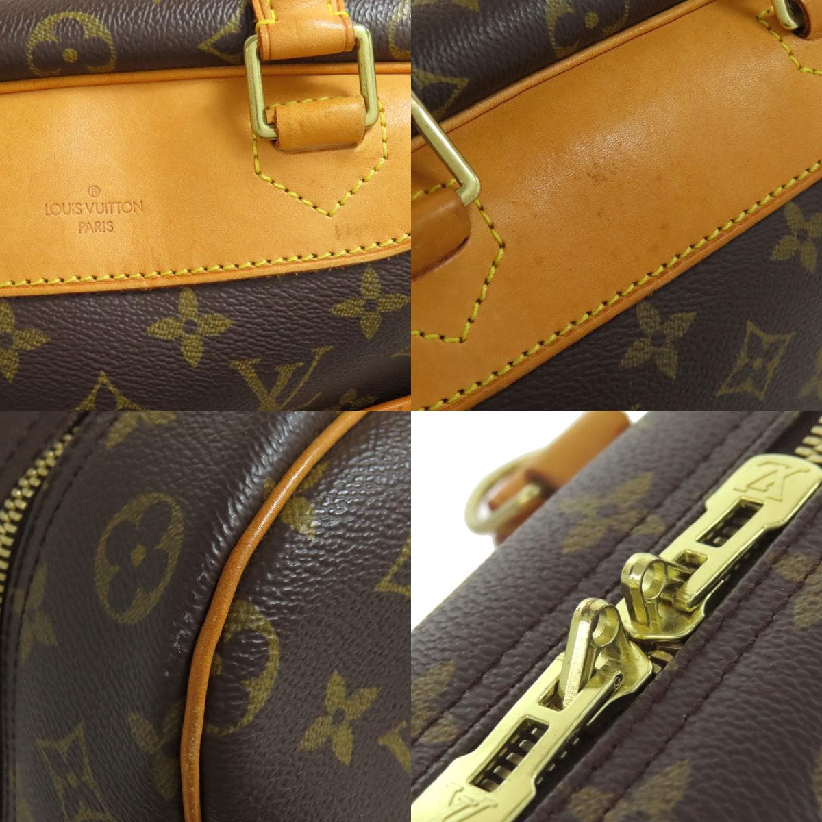Louis Vuitton M47270 Deauville Handbag Monogram Canvas Ladies [Used] [LOUIS VUITTON] M47270 7