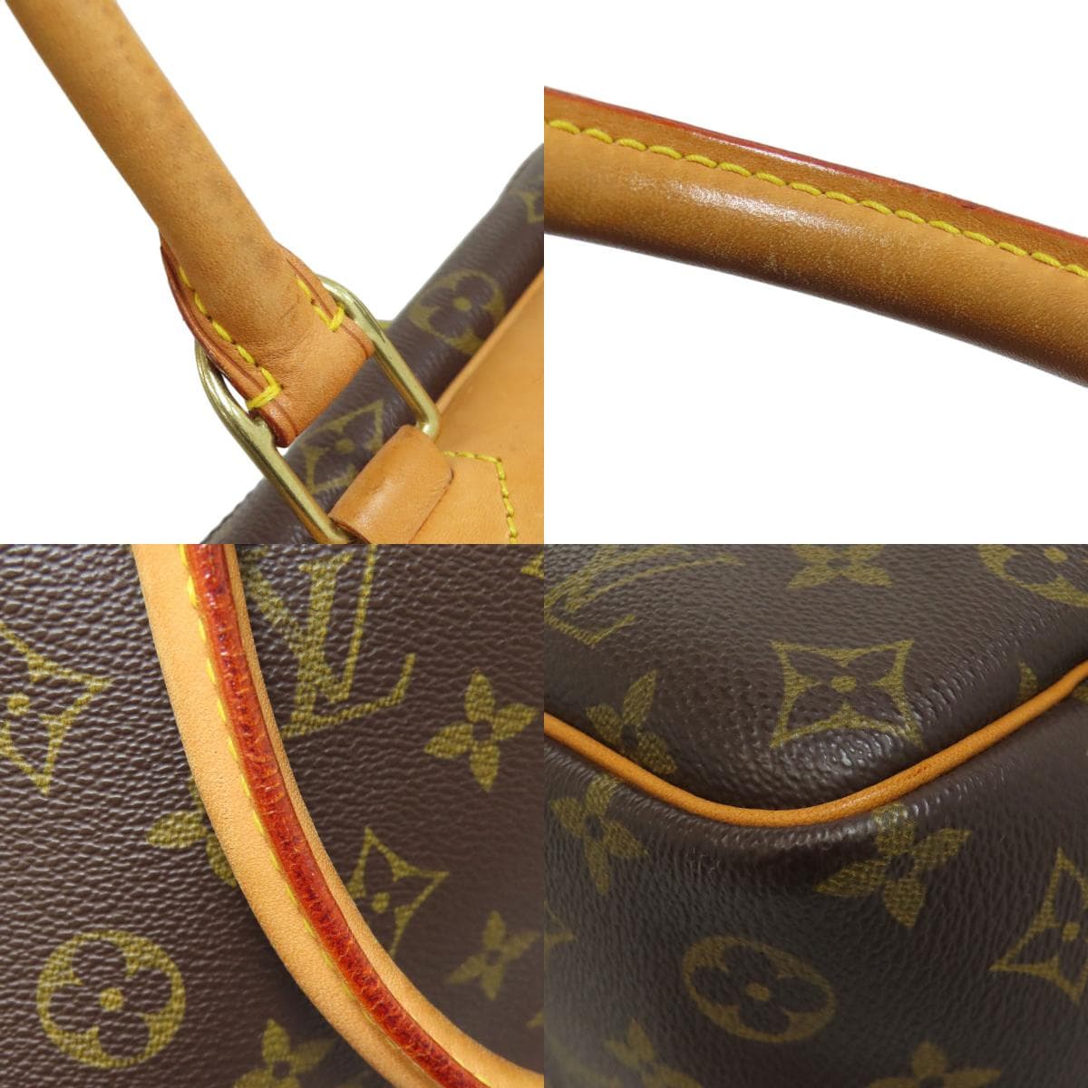 Louis Vuitton M47270 Deauville Handbag Monogram Canvas Ladies [Used] [LOUIS VUITTON] M47270 9