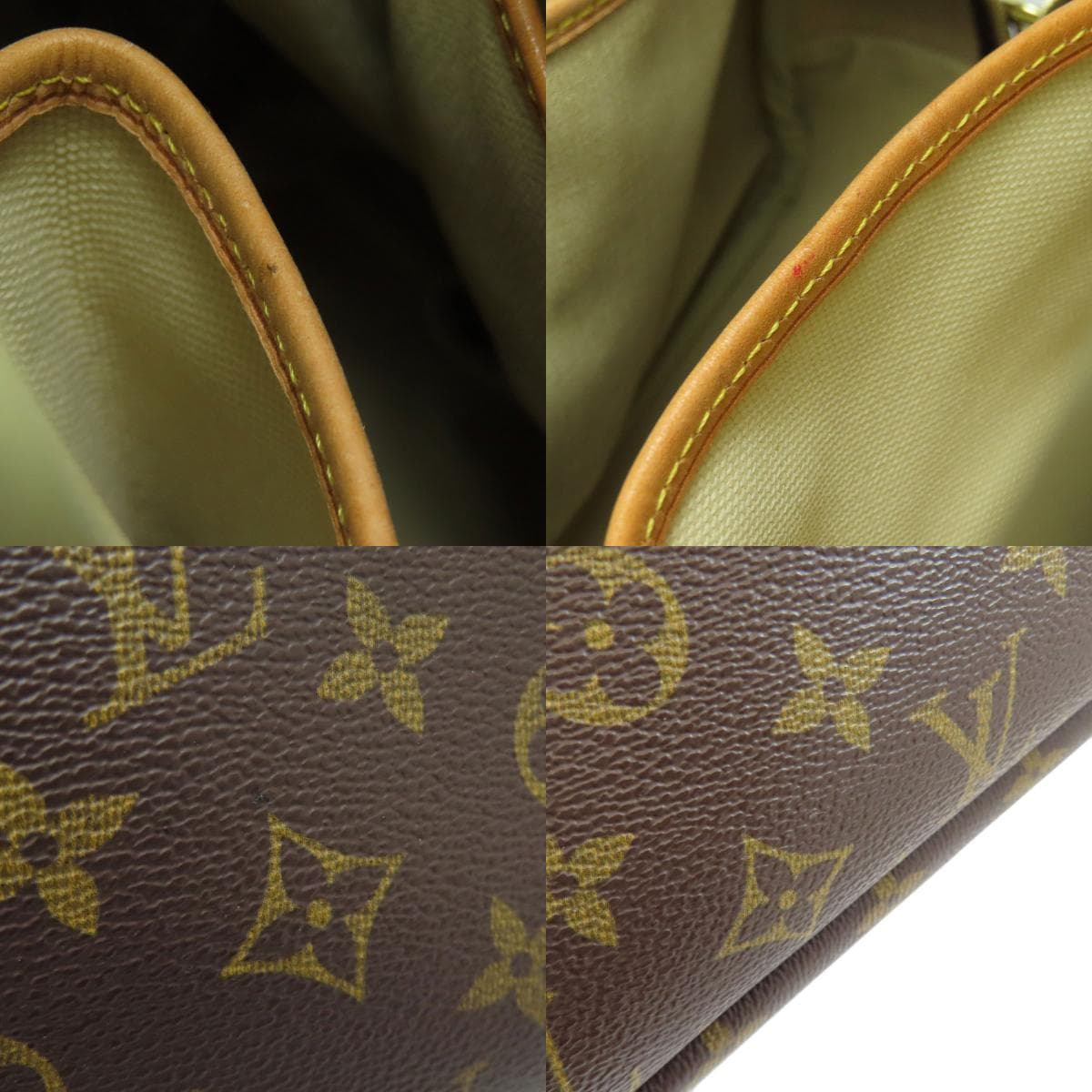 Louis Vuitton M47270 Deauville Handbag Monogram Canvas Ladies [Used] [LOUIS VUITTON] M47270 6