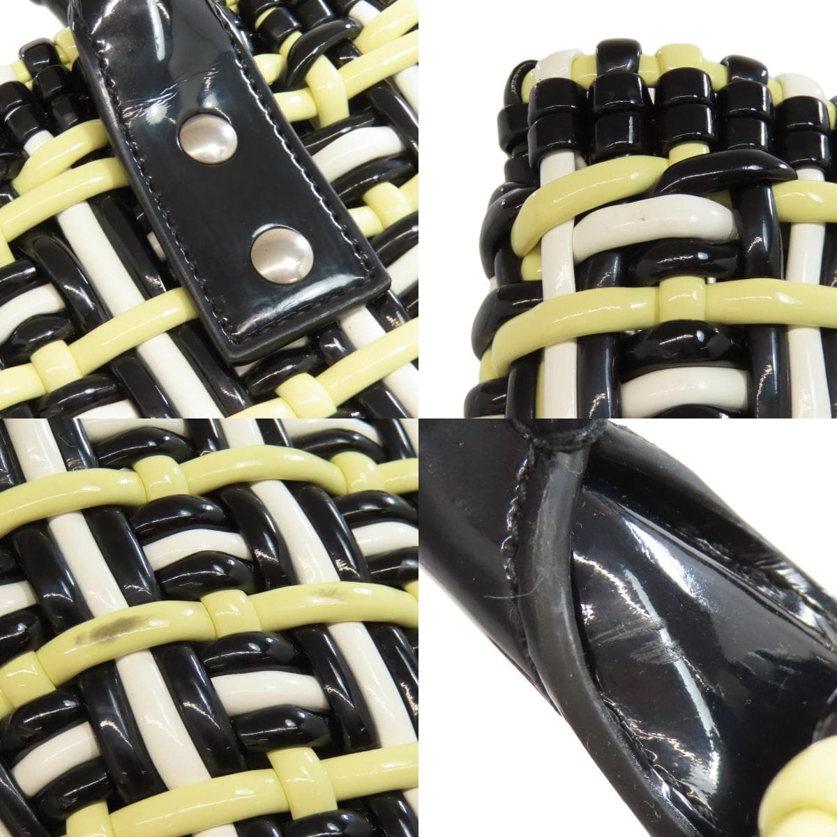 Balenciaga 671342 Bistro XS 2WAY Handbag Enamel Ladies [Used] [BALENCIAGA] 671342 8