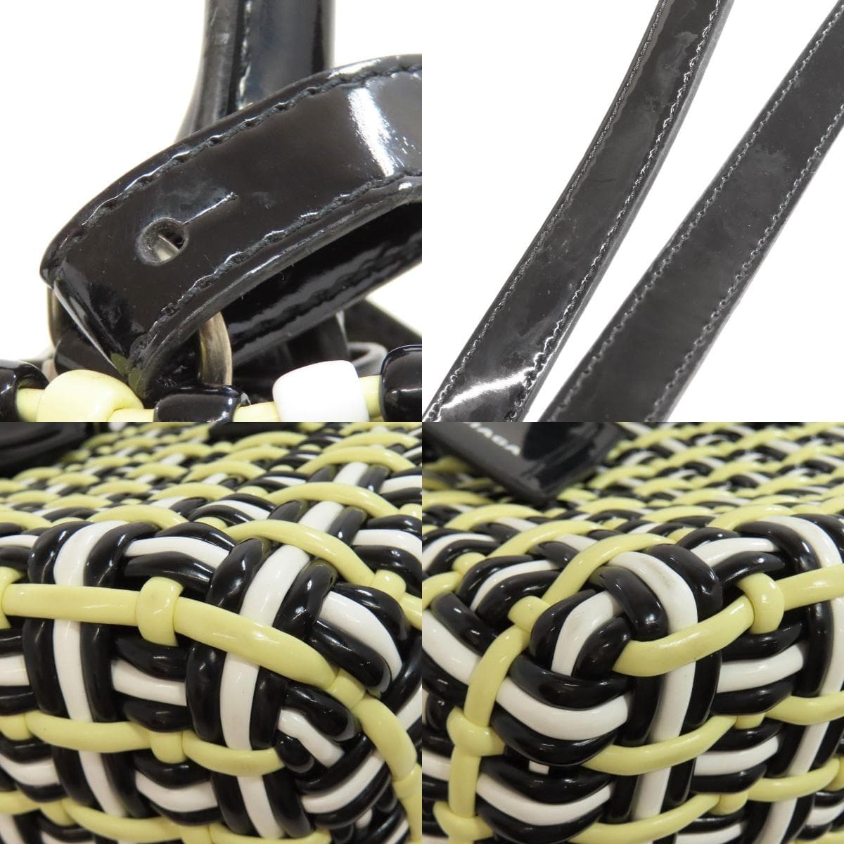 Balenciaga 671342 Bistro XS 2WAY Handbag Enamel Ladies [Used] [BALENCIAGA] 671342 9