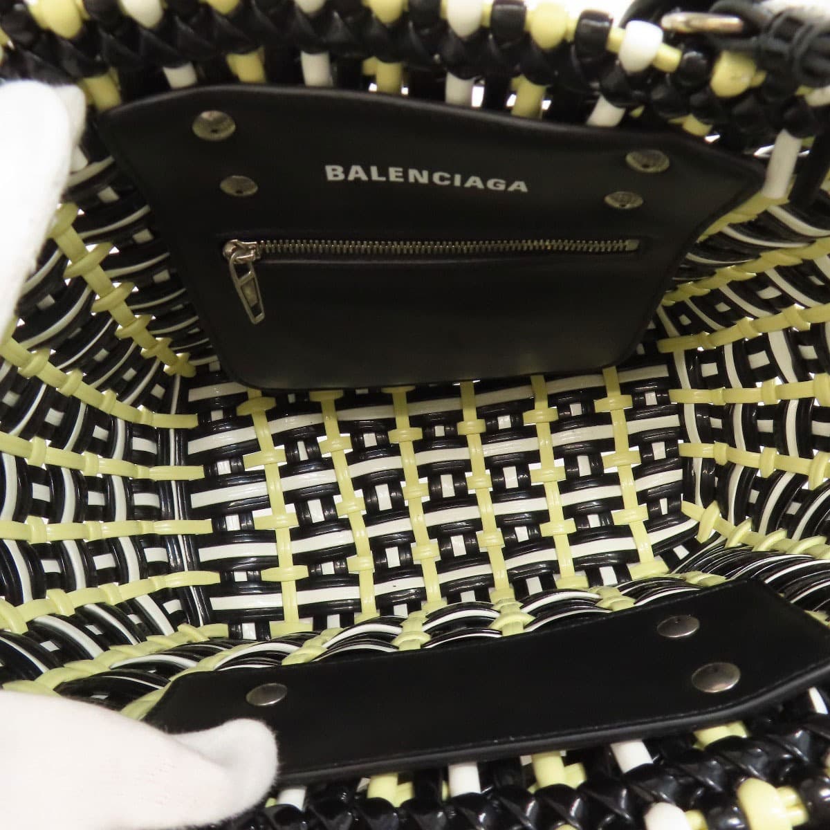 Balenciaga 671342 Bistro XS 2WAY Handbag Enamel Ladies [Used] [BALENCIAGA] 671342 5