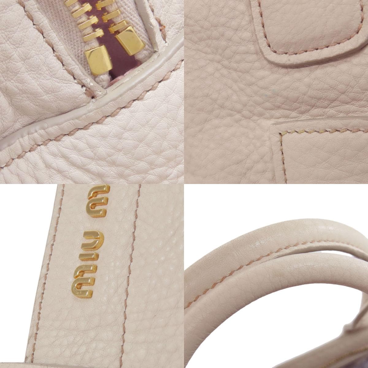 Miu Miu 2WAY Handbag Leather Ladies [Used] [MIUMIU] 7