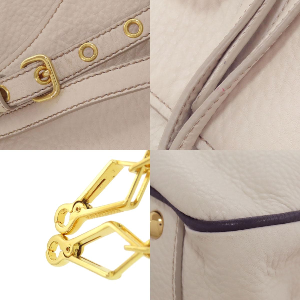 Miu Miu 2WAY Handbag Leather Ladies [Used] [MIUMIU] 9