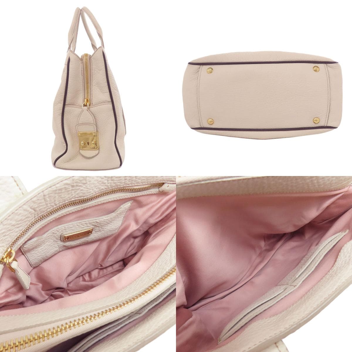Miu Miu 2WAY Handbag Leather Ladies [Used] [MIUMIU] 3