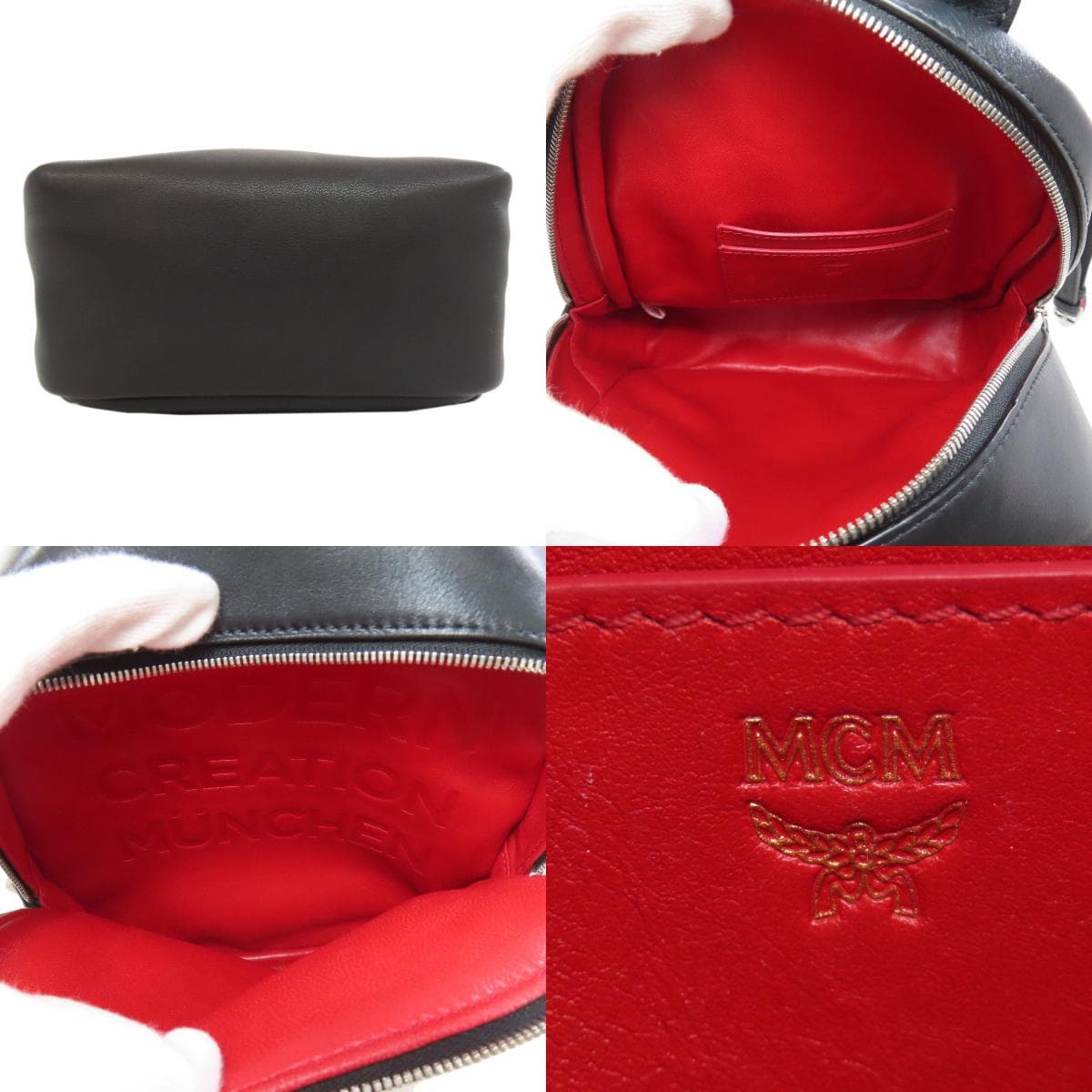 MCM Studded Backpack/Daypack Leather for Women [Used] [MCM] 4