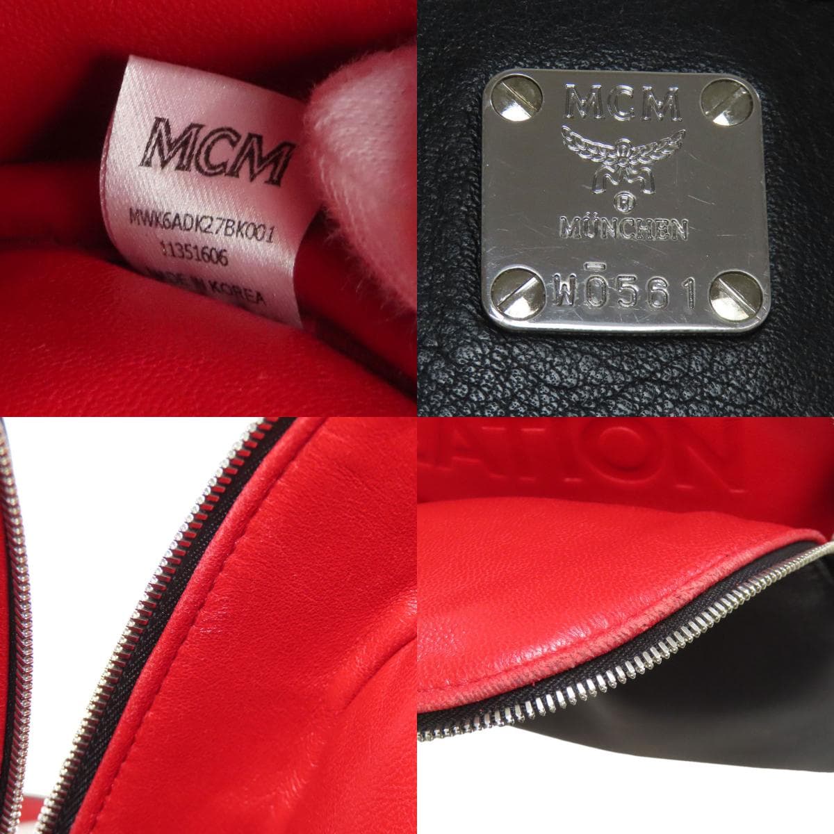 MCM Studded Backpack/Daypack Leather for Women [Used] [MCM] 5