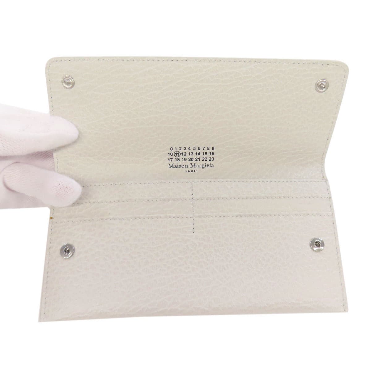 Maison Margiela Multi Case Wrist Handle Accessory Pouch Leather Women's [Used] [Maison Margiela] 4
