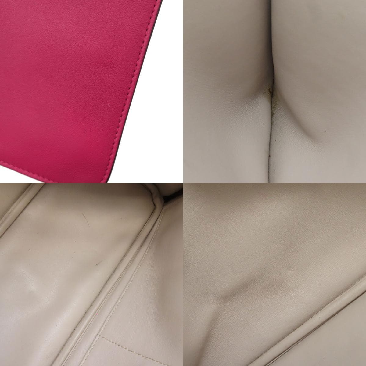 Christian Dior 2WAY Handbag Calf Leather Ladies [Used] [CHRISTIAN DIOR] 5