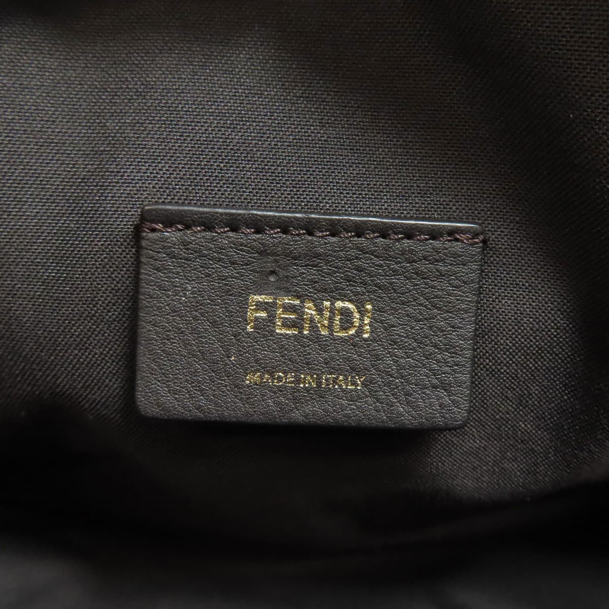 Fendi Pochette Cam Shoulder Bag Calf Leather for Women [Used] [FENDI] 6