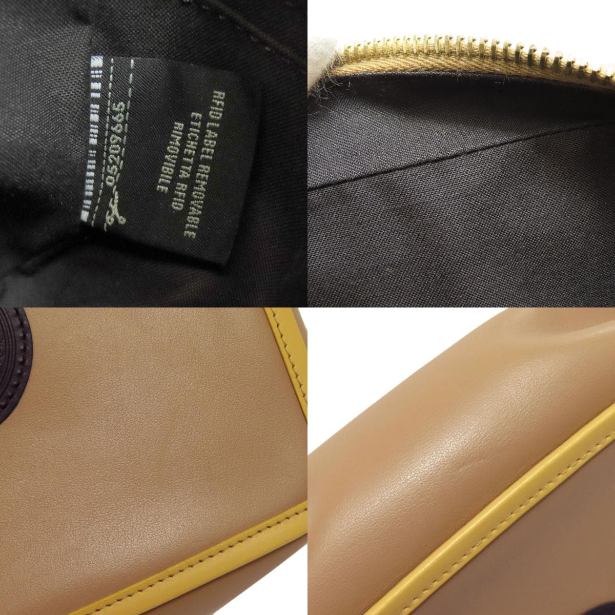 Fendi Pochette Cam Shoulder Bag Calf Leather for Women [Used] [FENDI] 8