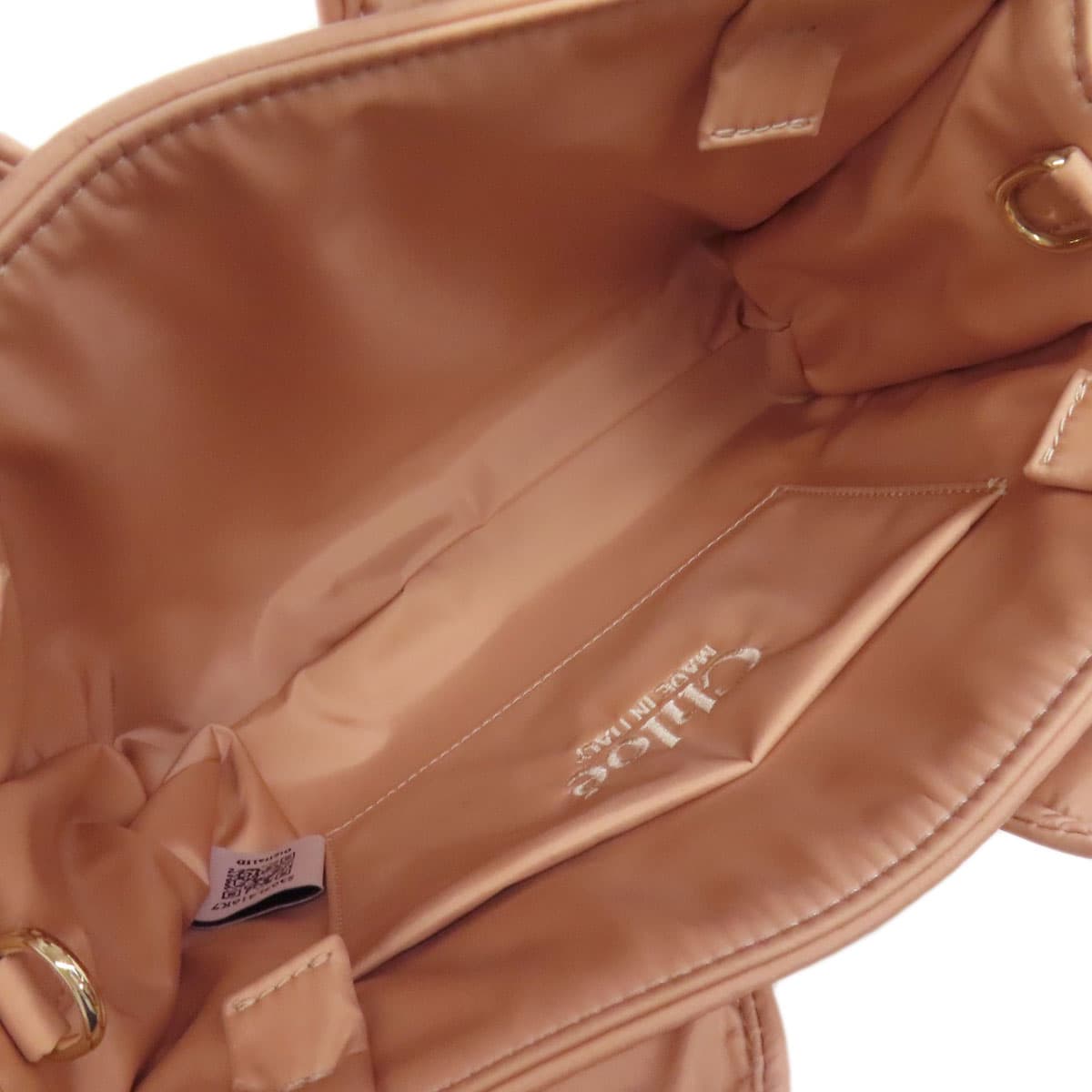 Chloe Woody Tote 2WAY Handbag Nylon Material Ladies [Used] [CHLOE] 5