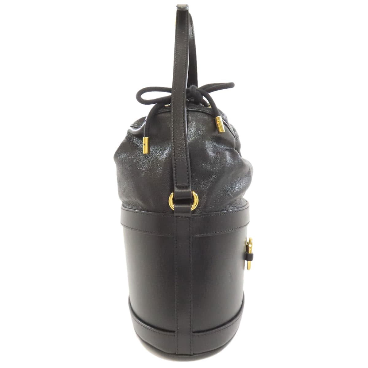 Gucci 602118 Horsebit Bucket Bag Tote Bag Leather Ladies [Used] [GUCCI] 602118 3