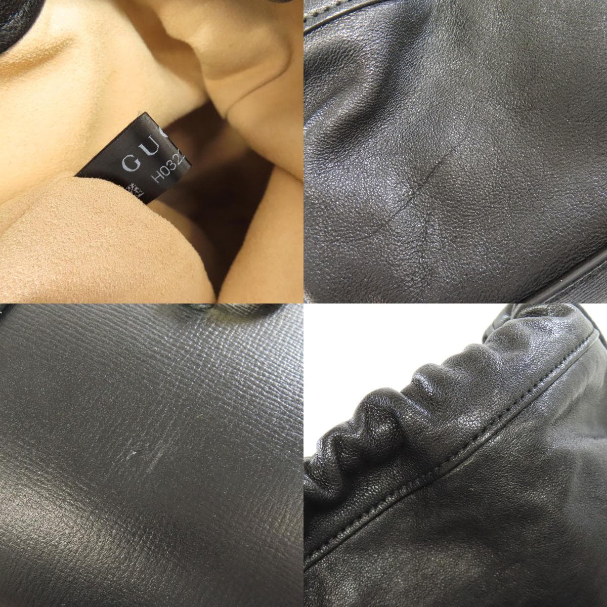 Gucci 602118 Horsebit Bucket Bag Tote Bag Leather Ladies [Used] [GUCCI] 602118 8