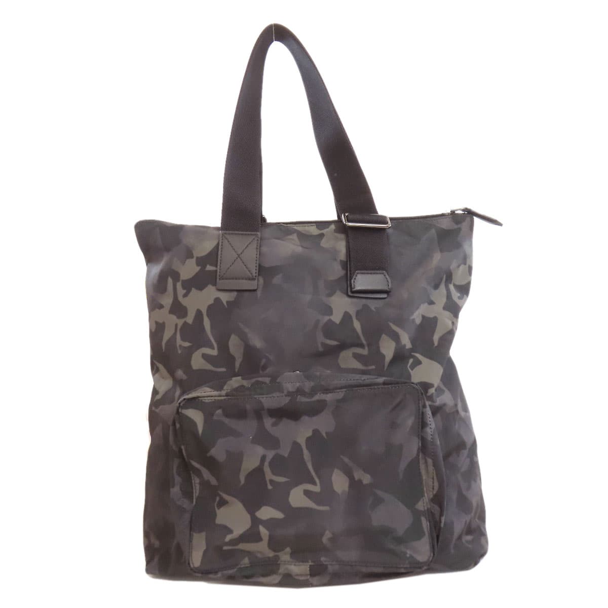 Bally camouflage pattern eco bag tote bag nylon material ladies [Used] [BALLY] 2