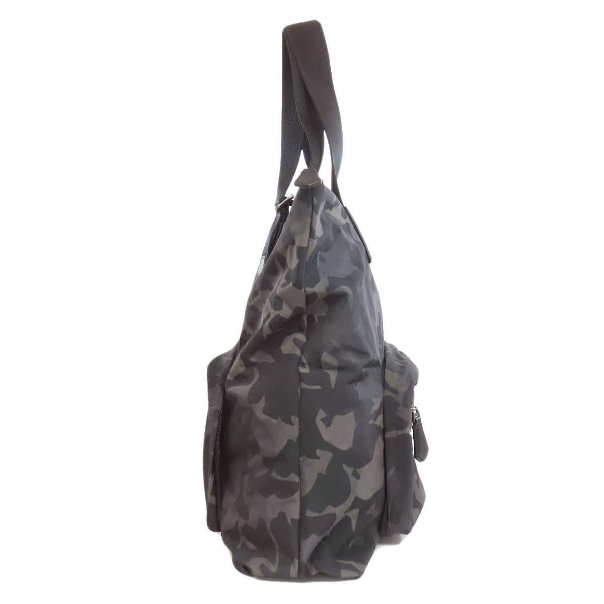 Bally camouflage pattern eco bag tote bag nylon material ladies [Used] [BALLY] 3