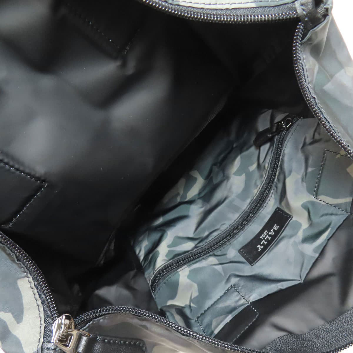 Bally camouflage pattern eco bag tote bag nylon material ladies [Used] [BALLY] 5