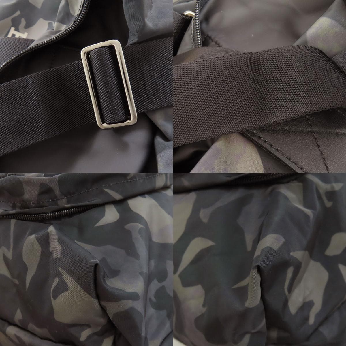 Bally camouflage pattern eco bag tote bag nylon material ladies [Used] [BALLY] 9