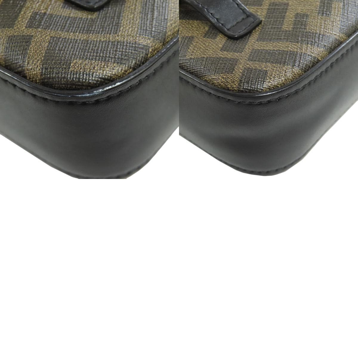 Fendi Camera Bag Diagonal Shoulder Bag PVC/Calf Leather for Women [Used] [FENDI] 10