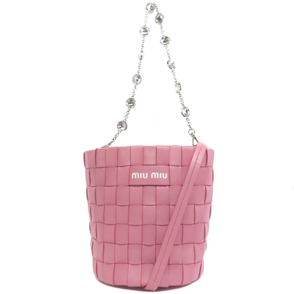 Miu Miu 2WAY Handbag Calf Leather Ladies [Used] [MIUMIU]