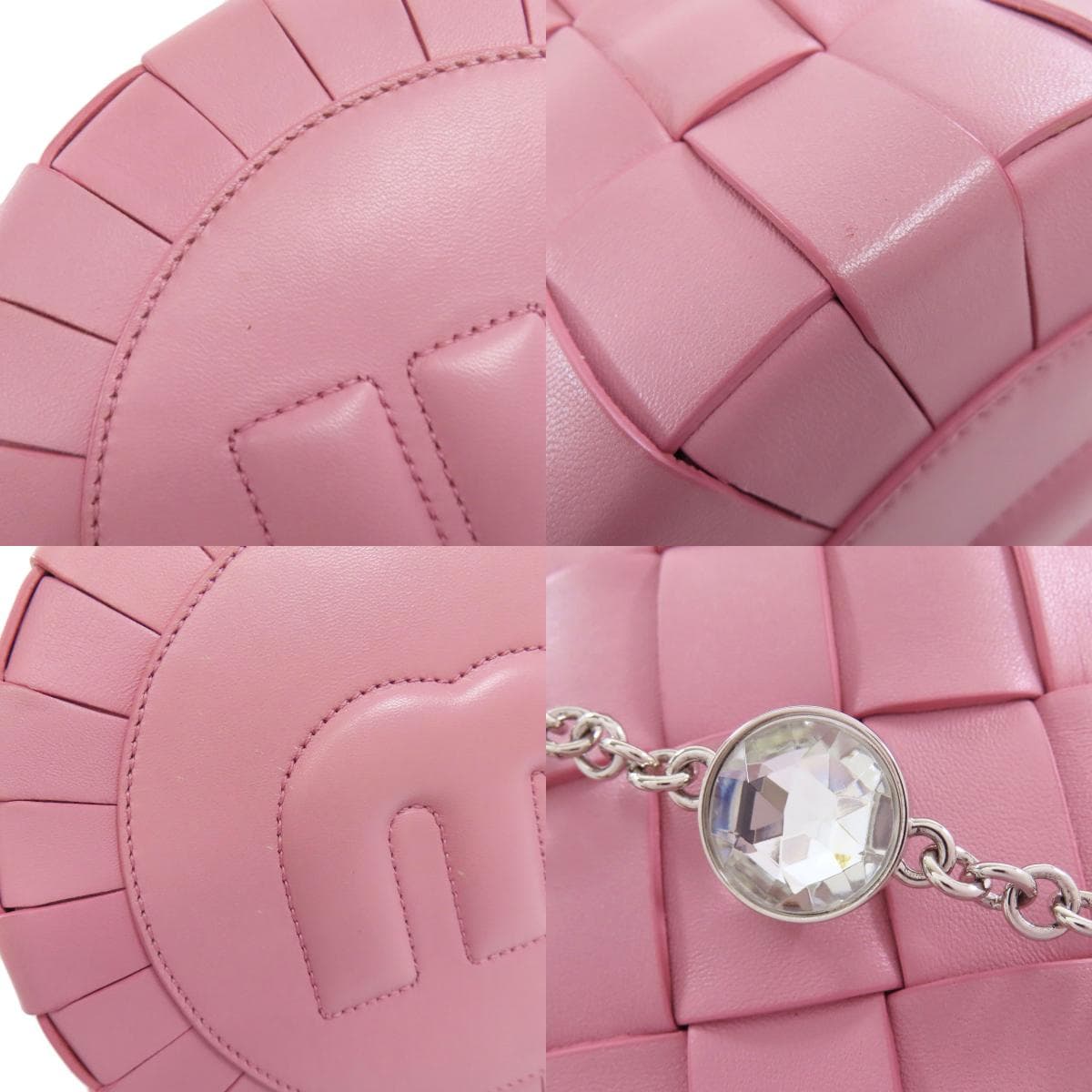 Miu Miu 2WAY Handbag Calf Leather Ladies [Used] [MIUMIU] 8