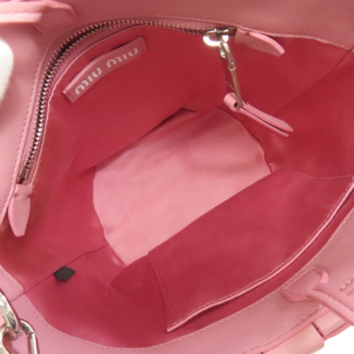 Miu Miu 2WAY Handbag Calf Leather Ladies [Used] [MIUMIU] 5