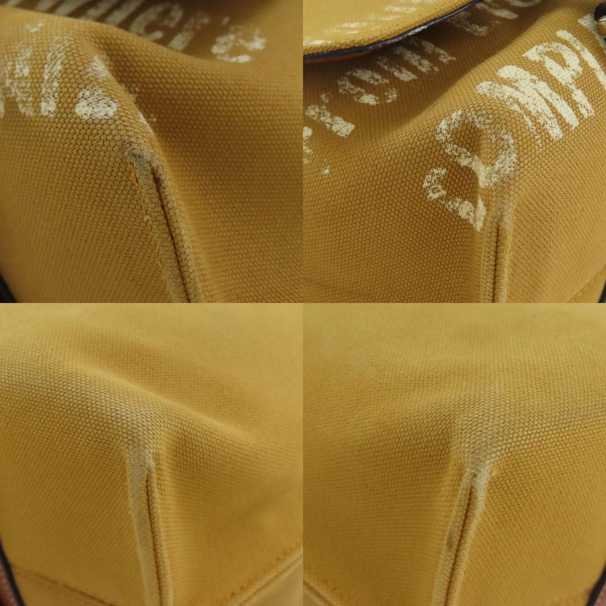 Loewe messenger bag shoulder bag canvas/calf for women [used] [LOEWE] 10